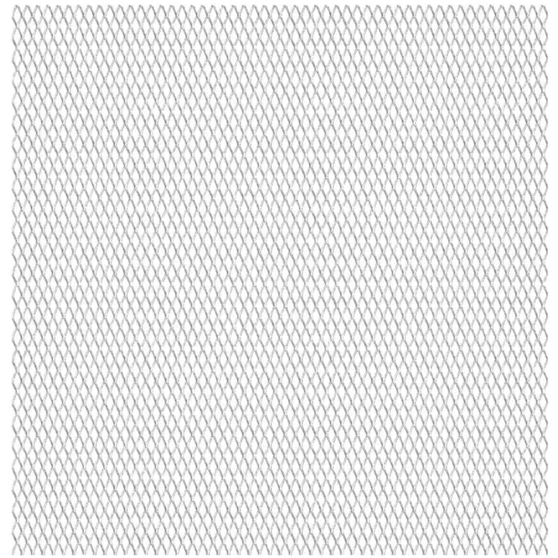 Panneau de grillage de jardin Acier inox 100x85 cm 20x10x2 mm Vidaxl