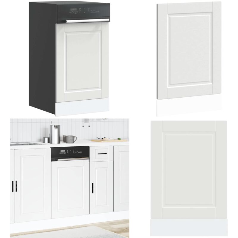 Vidaxl - Panneau de lave-vaisselle Porto blanc 45x1,5x67 cm