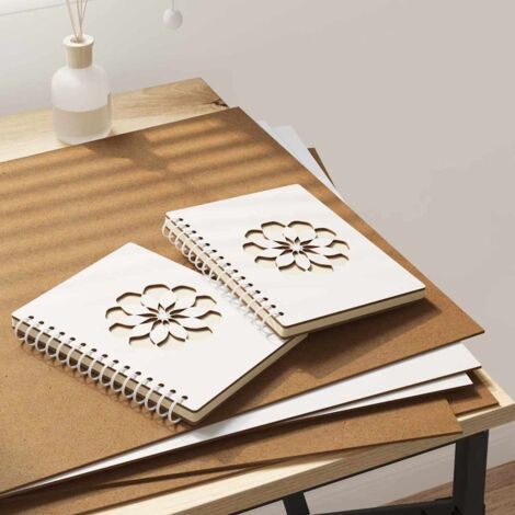 vidaXL Pannelli decorativi 50 pcs Bianco 40 x 60 x 0.3 cm