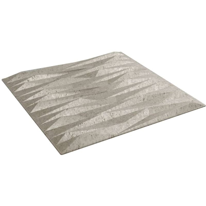 Pannelli Murali 12 pz Beton 50x50 cm xps 3 m² Pietra Vidaxl