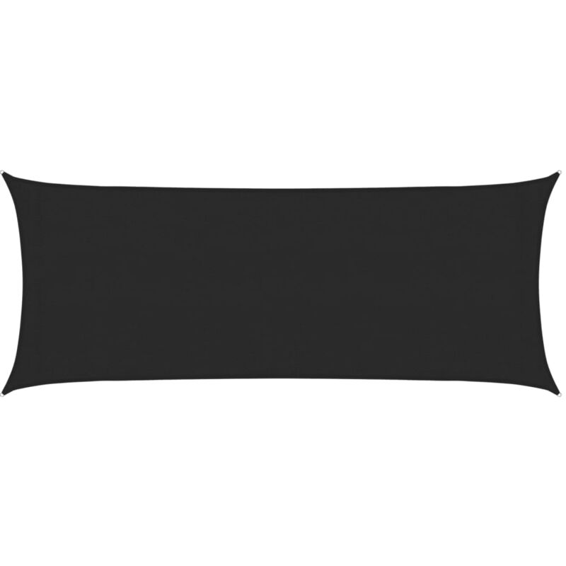 Vidaxl - Voile d'ombrage 160 g/m² Noir 2x5 m pehd