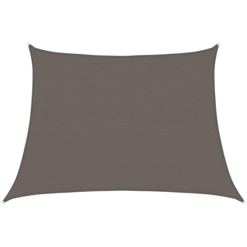 Vidaxl - Voile d'ombrage 160 g/m² Anthracite 4/5x3 m pehd