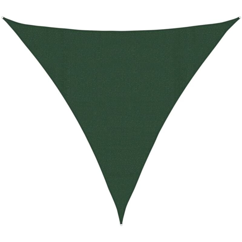 Voile d'ombrage 160 g/m² Vert foncé 4x4x4 m PEHD