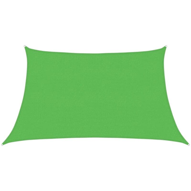 Vidaxl - Voile d'ombrage 160 g/m² Vert clair 3/4x2 m pehd