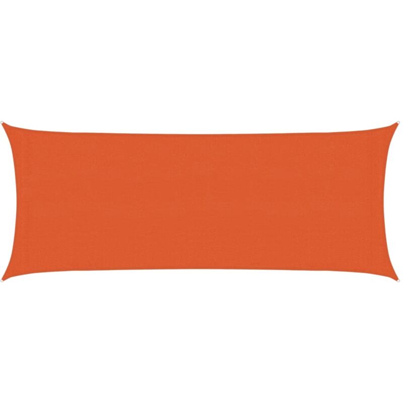 Vidaxl - Voile d'ombrage 160 g/m² Orange 2x5 m pehd