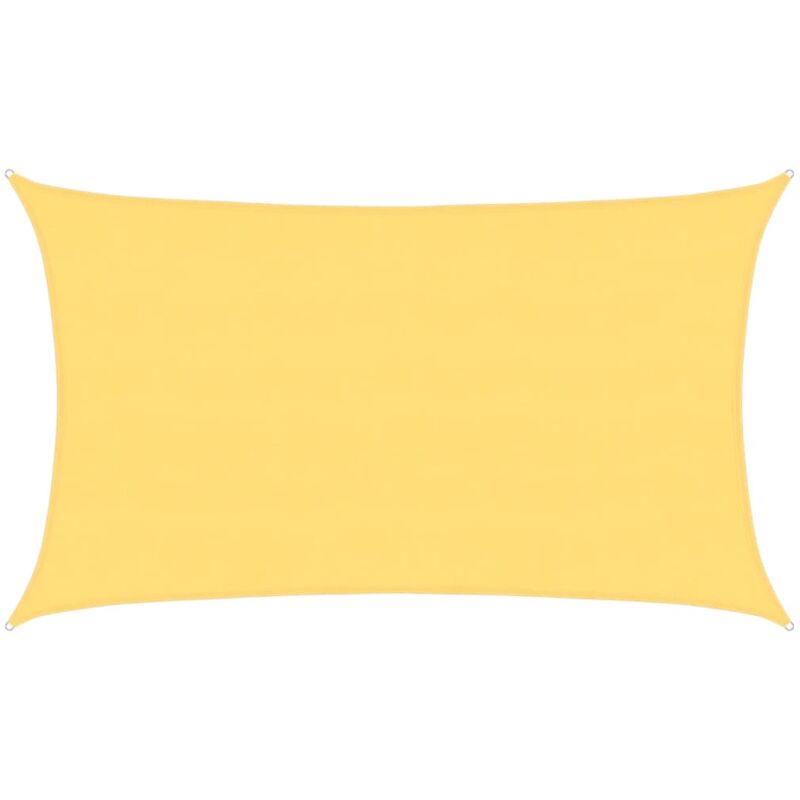 Vidaxl - Voile d'ombrage 160 g/m² Beige 5x8 m pehd