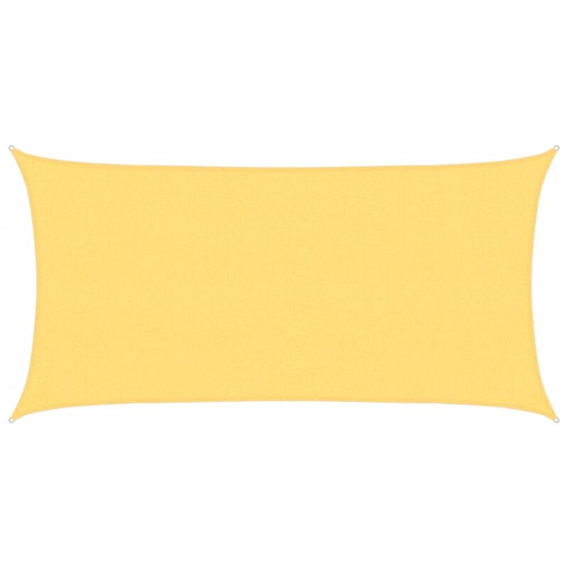 Vidaxl - Parasol en pehd rectangulaire 2x4 m Beige