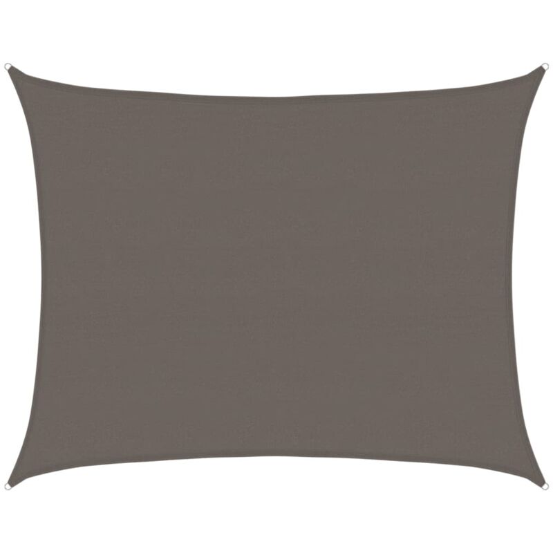 Vidaxl - Voile d'ombrage 160 g/m² Anthracite 6x7 m pehd