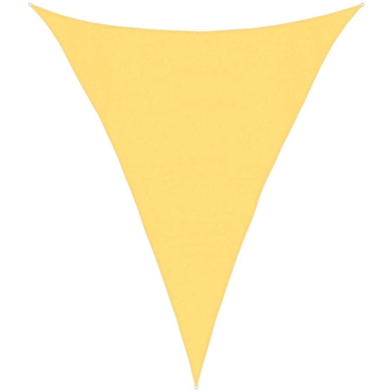 Vidaxl - Voile d'ombrage 160 g/m² Beige 3x4x4 m pehd