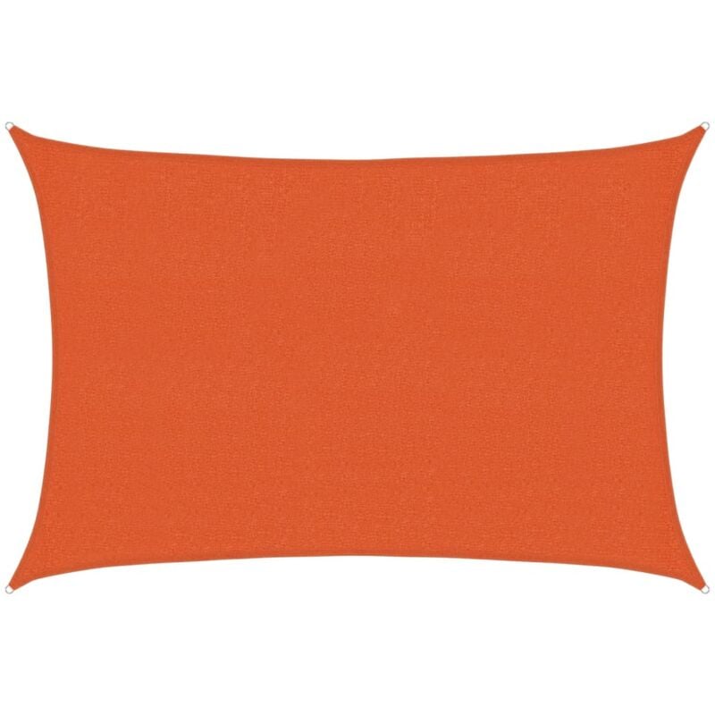 Vidaxl - Voile d'ombrage 160 g/m² Orange 2,5x3,5 m pehd