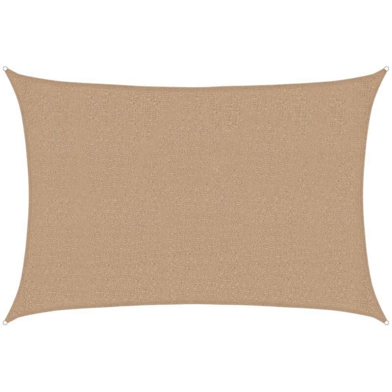 Vidaxl - Voile d'ombrage 160 g/m² Taupe 2,5x3,5 m pehd