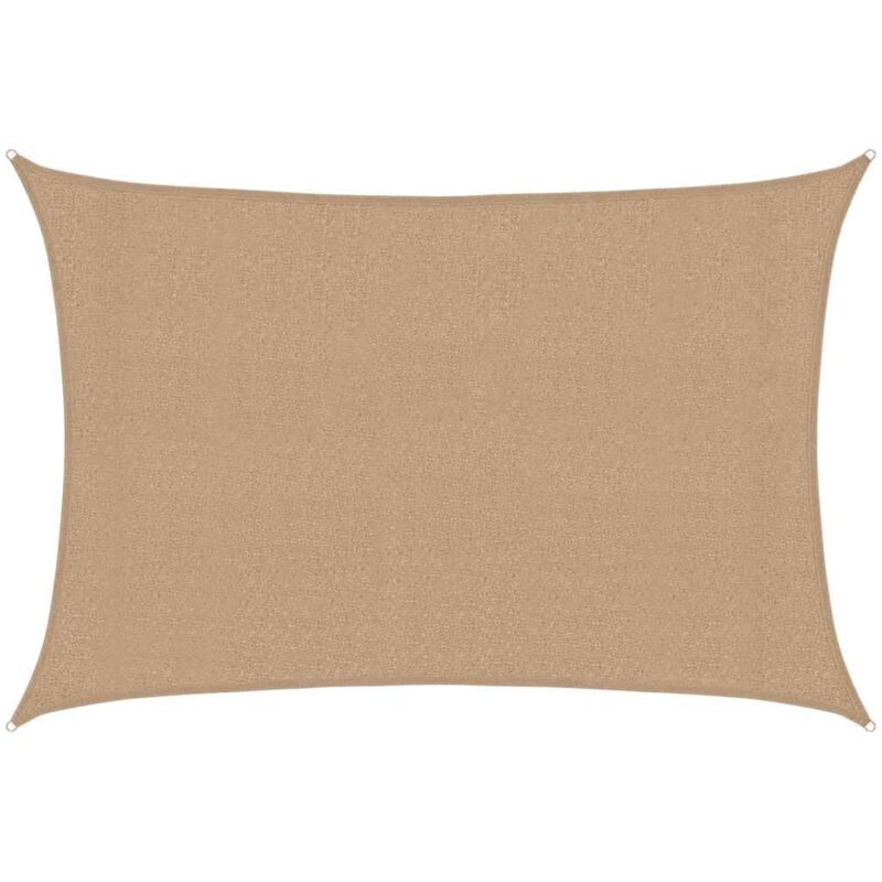 Vidaxl - Voile d'ombrage 160 g/m² Taupe 3x4,5 m pehd