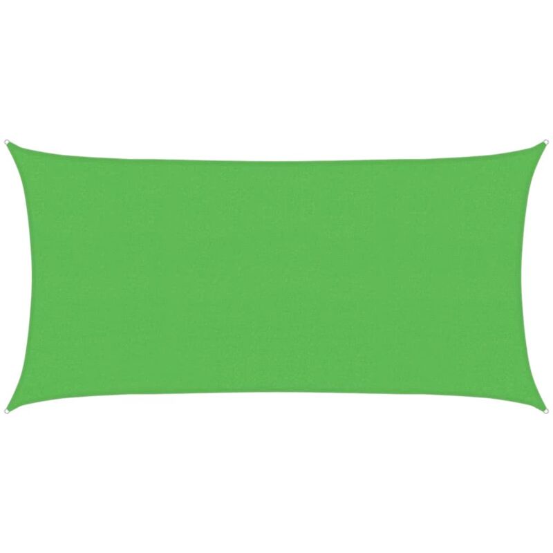Vidaxl - Voile d'ombrage 160 g/m² Vert clair 2,5x4,5 m pehd