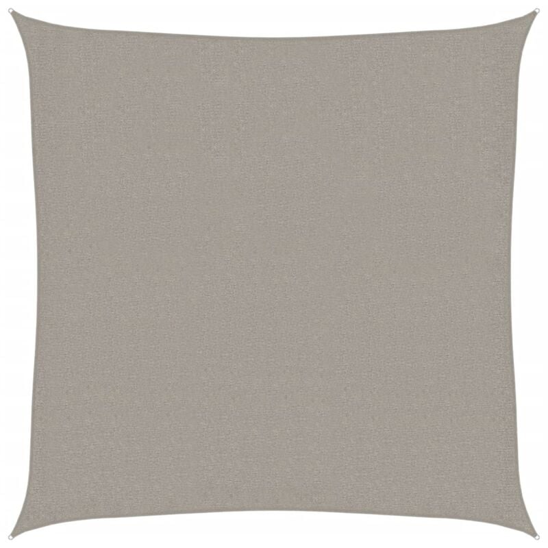 Vidaxl - Voile d'ombrage 160 g/m² carré gris clair 3,6x3,6 m pehd