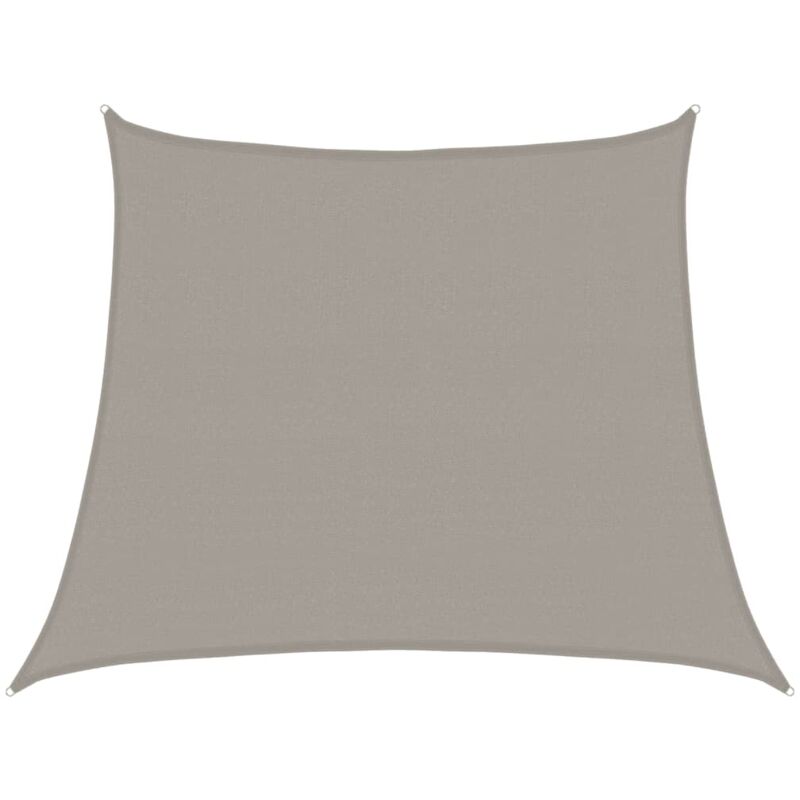 Vidaxl - Voile d'ombrage 160 g/m² trapèze gris clair 3/4x3 m pehd