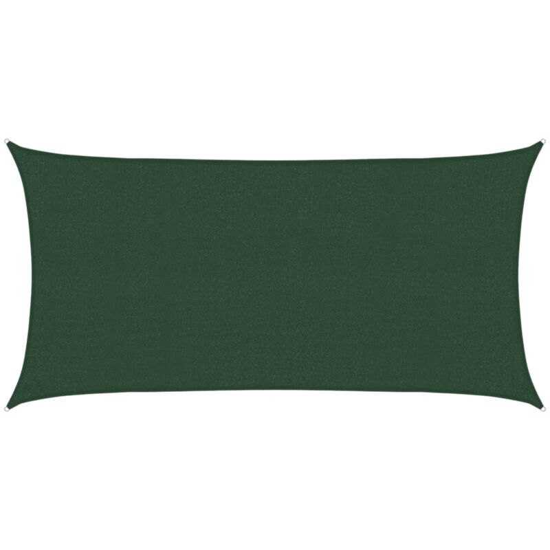 Vidaxl - Voile d'ombrage 160 g/m² Vert foncé 2x3,5 m pehd
