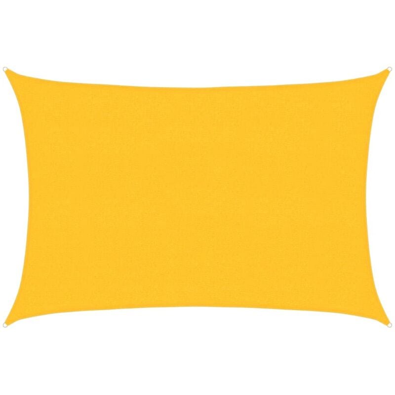 Vidaxl - Voile d'ombrage 160 g/m² Jaune 2,5x4 m pehd