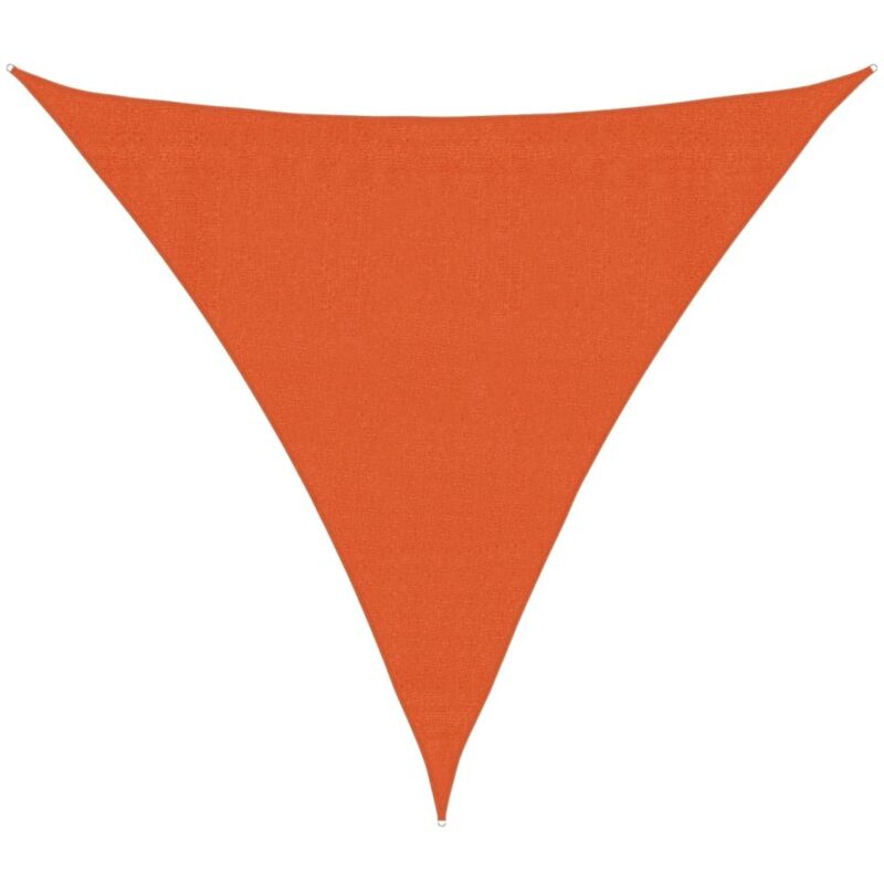Vidaxl - Voile d'ombrage 160 g/m² Orange 3x3x3 m pehd