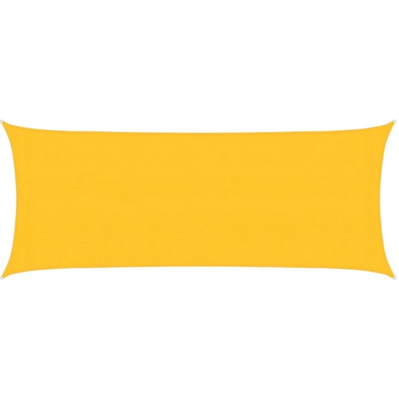 Vidaxl - Voile d'ombrage 160 g/m² Jaune 2x5 m pehd