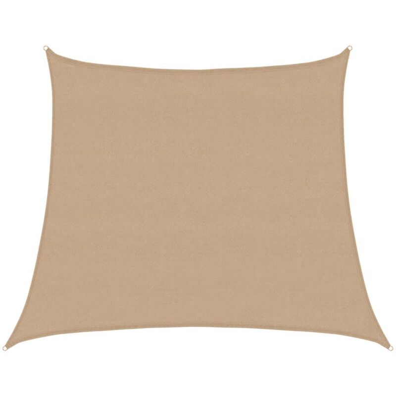 Vidaxl - Voile d'ombrage 160 g/m² Taupe 4/5x4 m pehd
