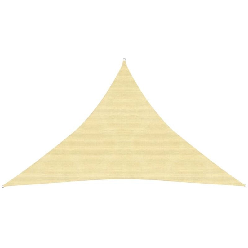 Vidaxl - Vela Parasole 160 g/m² Beige 4x4x5,8 m in hdpe Beige