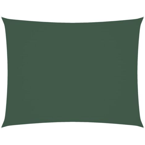 vidaXL Parasole a Vela Oxford Rettangolare 3x6 m Grigio Talpa