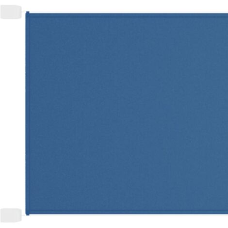 vidaXL Paravento Verticale Blu 60x420 cm in Tessuto Oxford