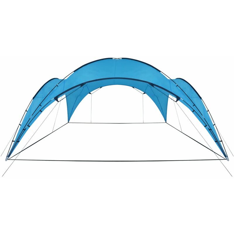 Vidaxl - Party Tent Arch 450x450x265 cm Light Blue - Blue