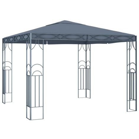 vidaXL Pavillon 300 x 300 cm Anthrazit
