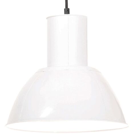vidaXL Pendelleuchte 25 W Weiß Rund 28,5 cm E27