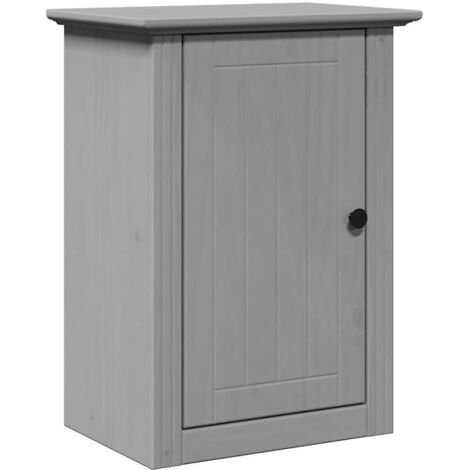 vidaXL Pensile da Bagno BODO Grigio 44x30x60 cm