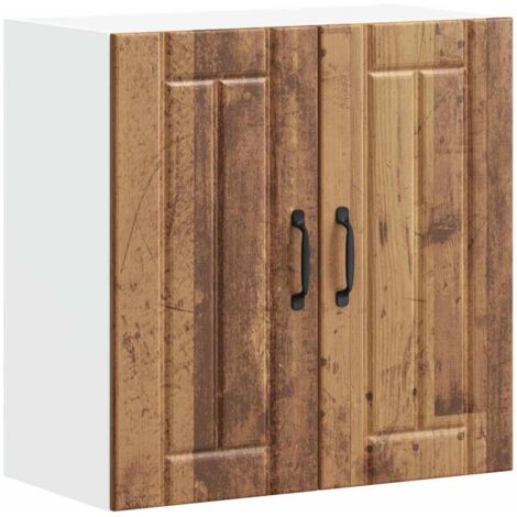 vidaXL Pensile da Cucina Lucca Legno Antico in Legno Multistrato