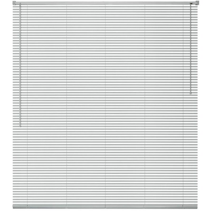 

Persiana aluminio 60x220 cm plateada - Plateado - Vidaxl
