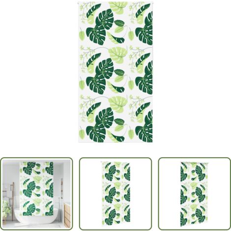 vidaXL Persiana de ducha -  Estor enrollable para ducha tela 130x240 cm ancho 126 cm