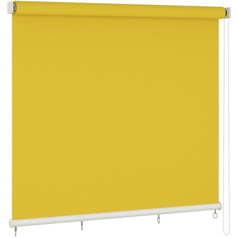 

vidaXL Persiana enrollable de exterior 300x140 cm amarillo - Amarillo