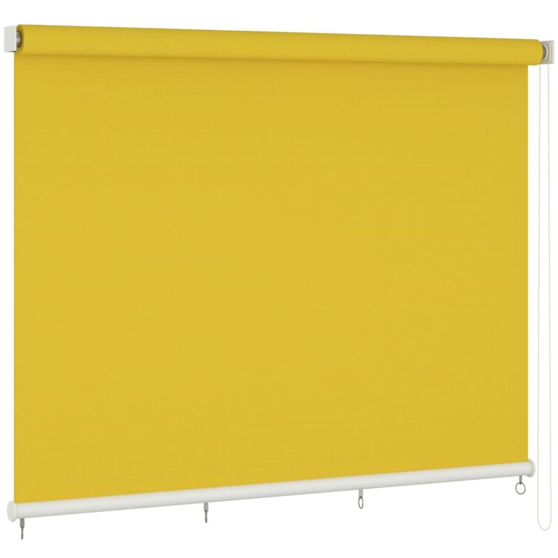 

vidaXL Persiana enrollable de exterior 350x140 cm amarillo - Amarillo