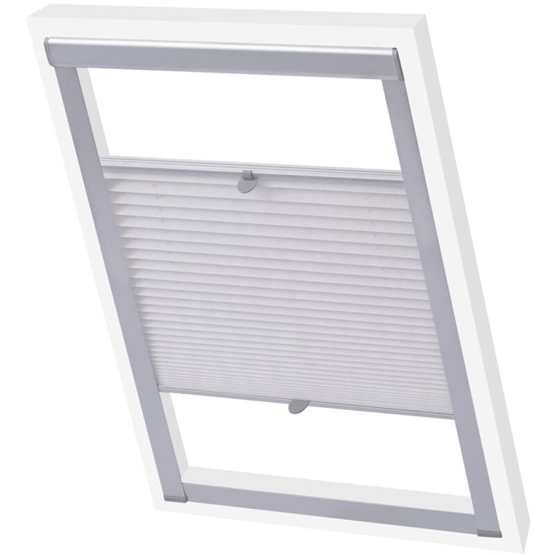 

Persiana Plisada Blanca F06 - Blanco - Vidaxl