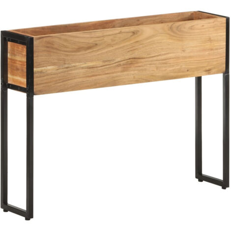 vidaXL Pflanzkasten 90x20x68 cm aus massivem Akazienholz