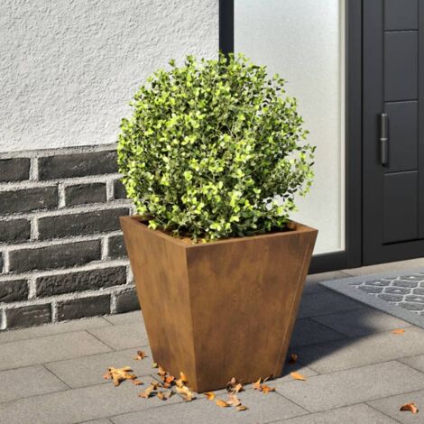 vidaXL Pflanzkübel 30x30x30 cm Wetterfester Stahl