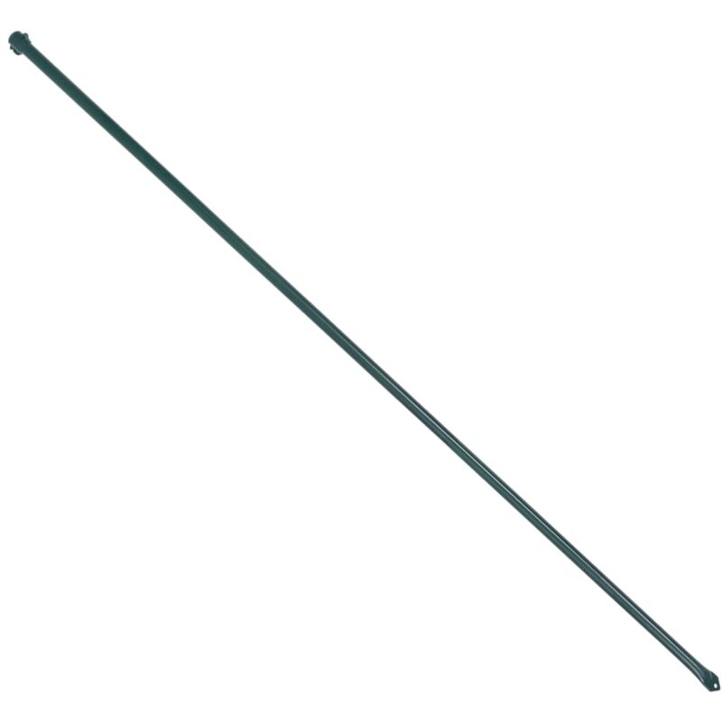 Pflanzstäbe 10 Stk. 1, 5 M Metall Grün Vidaxl
