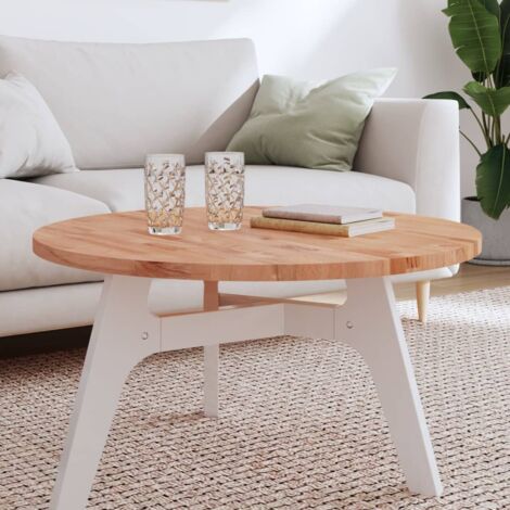 vidaXL Piano Tavolo 80x40x2,5 cm in Legno Massello di Pino