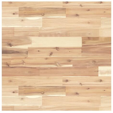 vidaXL Piano Tavolo Quadrato 60x60x2 cm in Legno Massello di Acacia
