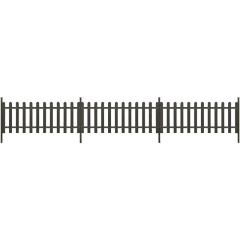 vidaXL Square Garden Fence Panel with Trellis 180x180 cm Wood Climbing Plants 