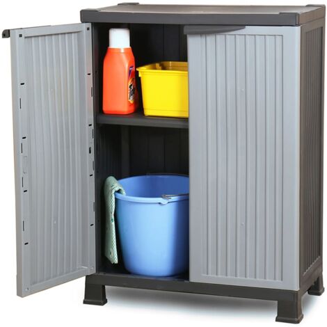 vidaXL Plastic Cabinet 68x39x92 cm