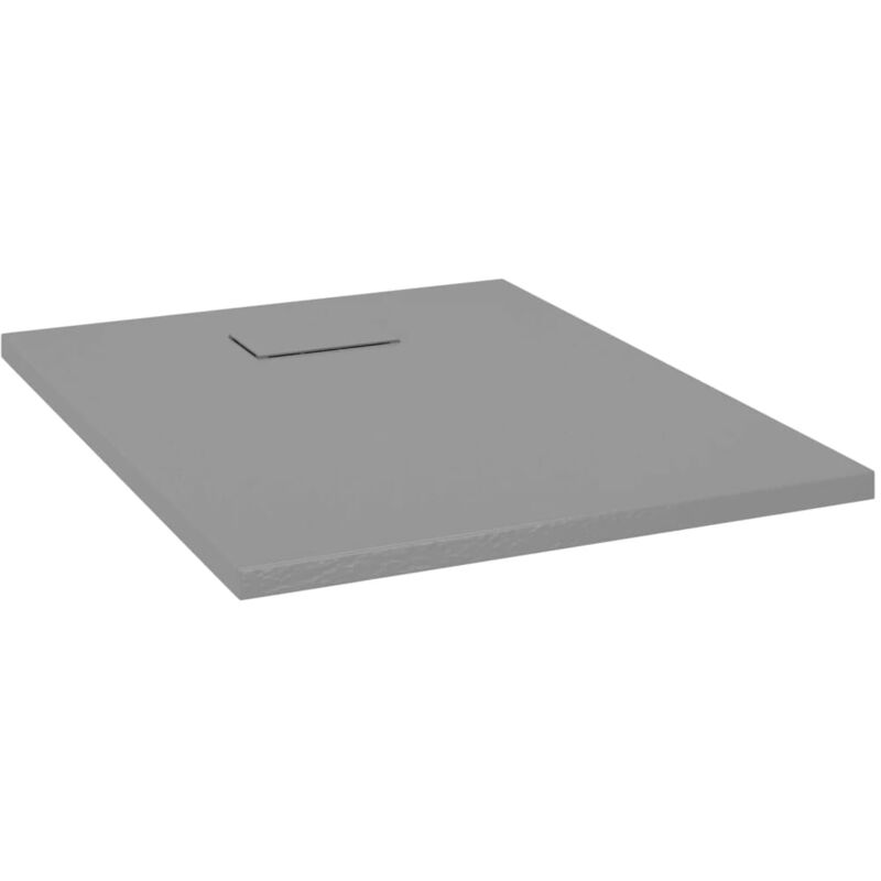 

Plato de ducha SMC gris 90x70 cm - Gris - Vidaxl