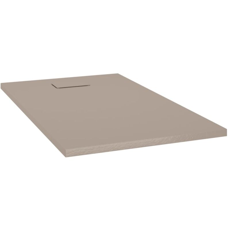 

Plato de ducha SMC marrón 120x70 cm - Marrón - Vidaxl