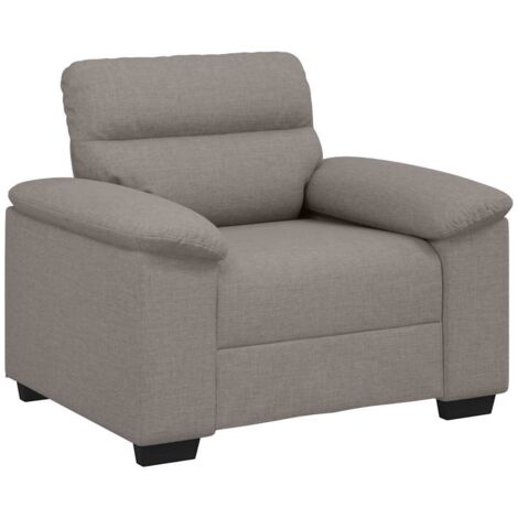 vidaXL Poltrona Tortora 60 cm in Tessuto