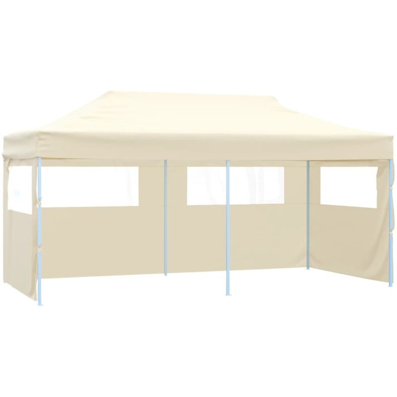 Pop-up-partyzelt Faltbar Creme 3×6 M - Vidaxl