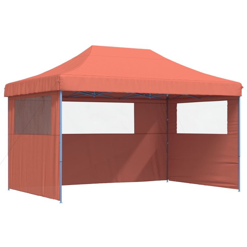 Party Tent Folding Terracotta 292 X 440 X 315 Cm Oxford Fabric Vidaxl