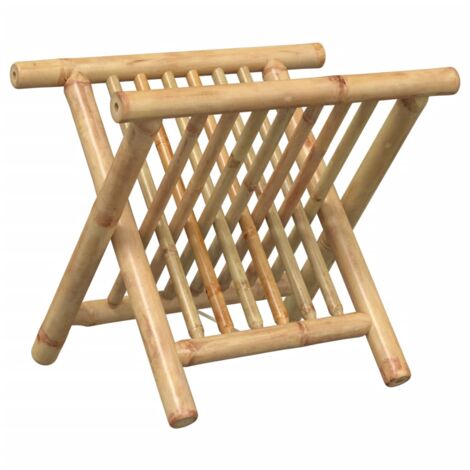 vidaXL Portariviste 42x30,5x34,5 cm in Bambù